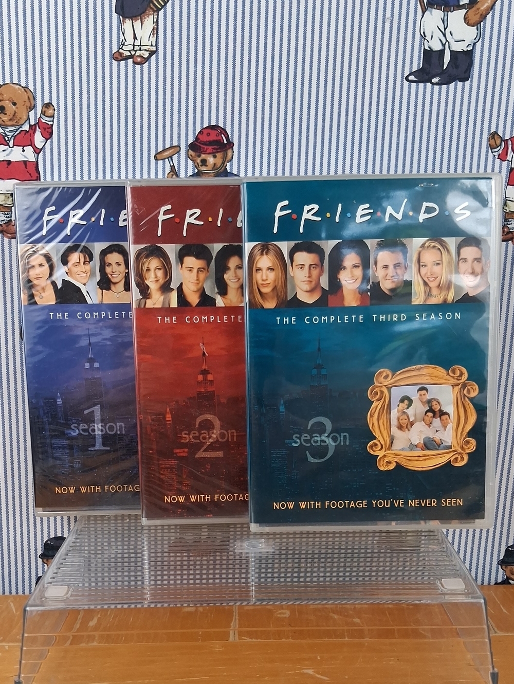 Friends Season's 1 2 & 3 Complete Series With Bonus Features Dvds 2 Unopened